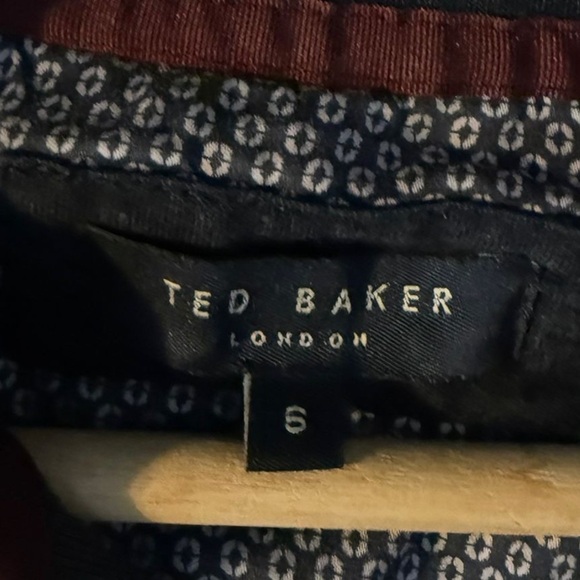 Ted Baker London Navy Quarter Zip Pullover Sweater Size 6 (US XL) - Picture 6 of 9